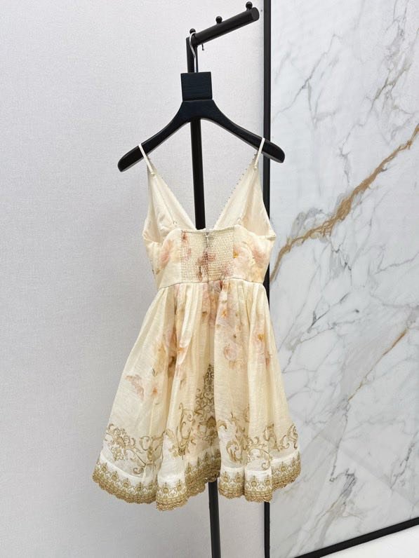 Dress of silks and flax фото 8