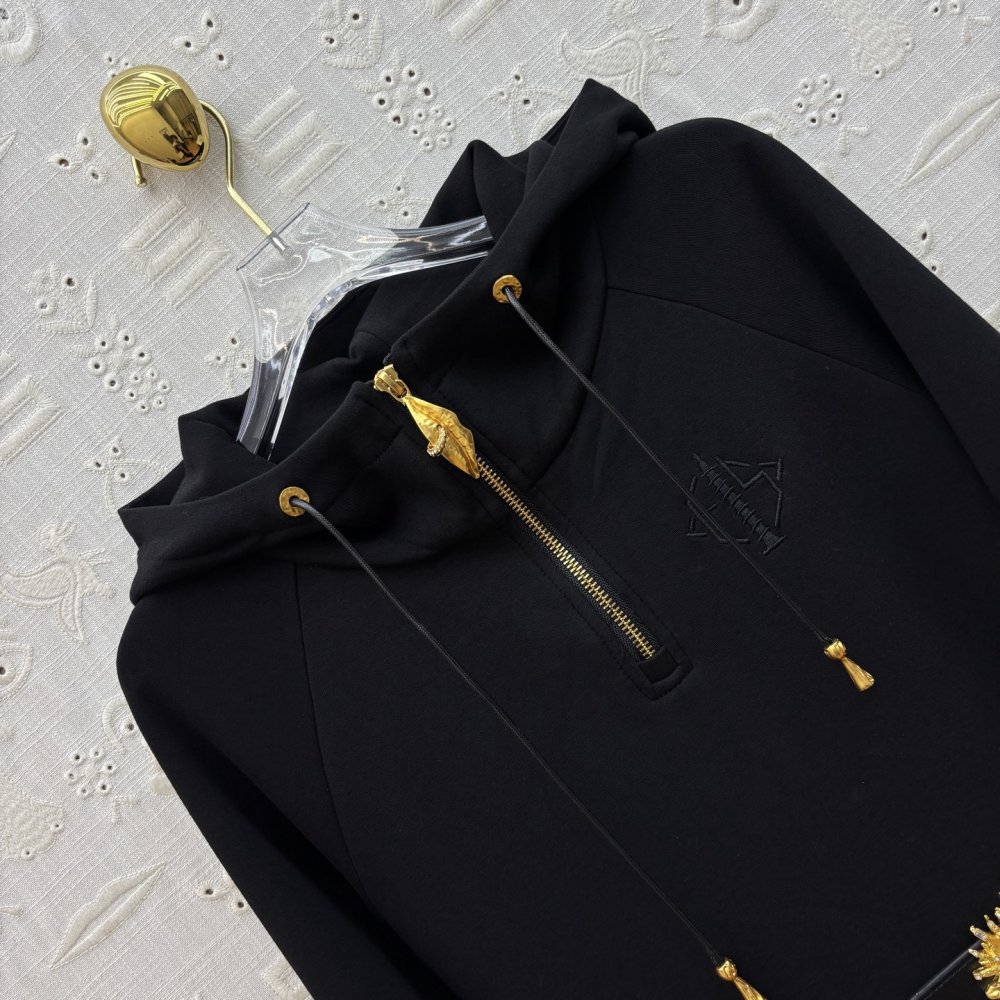 Платье халат с капюшоном фото 4