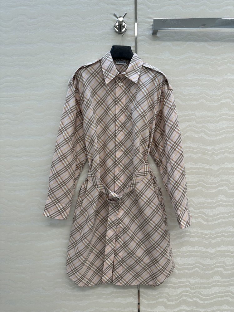 Платье клетчатое