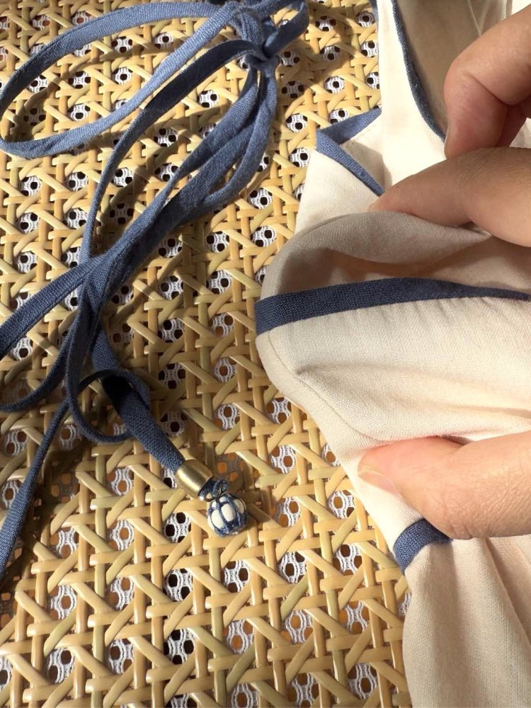 Платье комбинация с пальмами фото 3