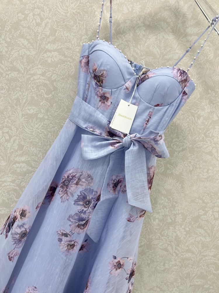 Платье комбинация с принтом роз фото 3