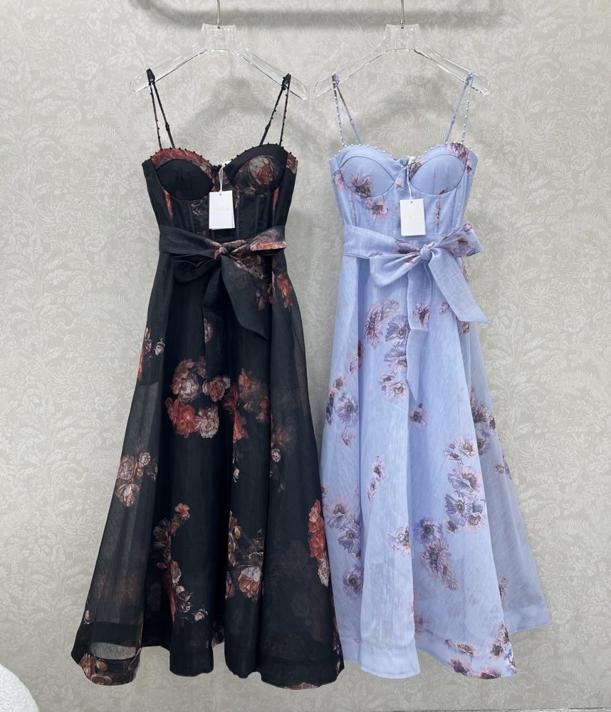 Платье комбинация с принтом роз фото 9