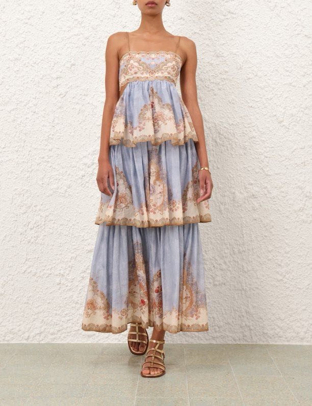 Dress Lady Lacey on thin straps