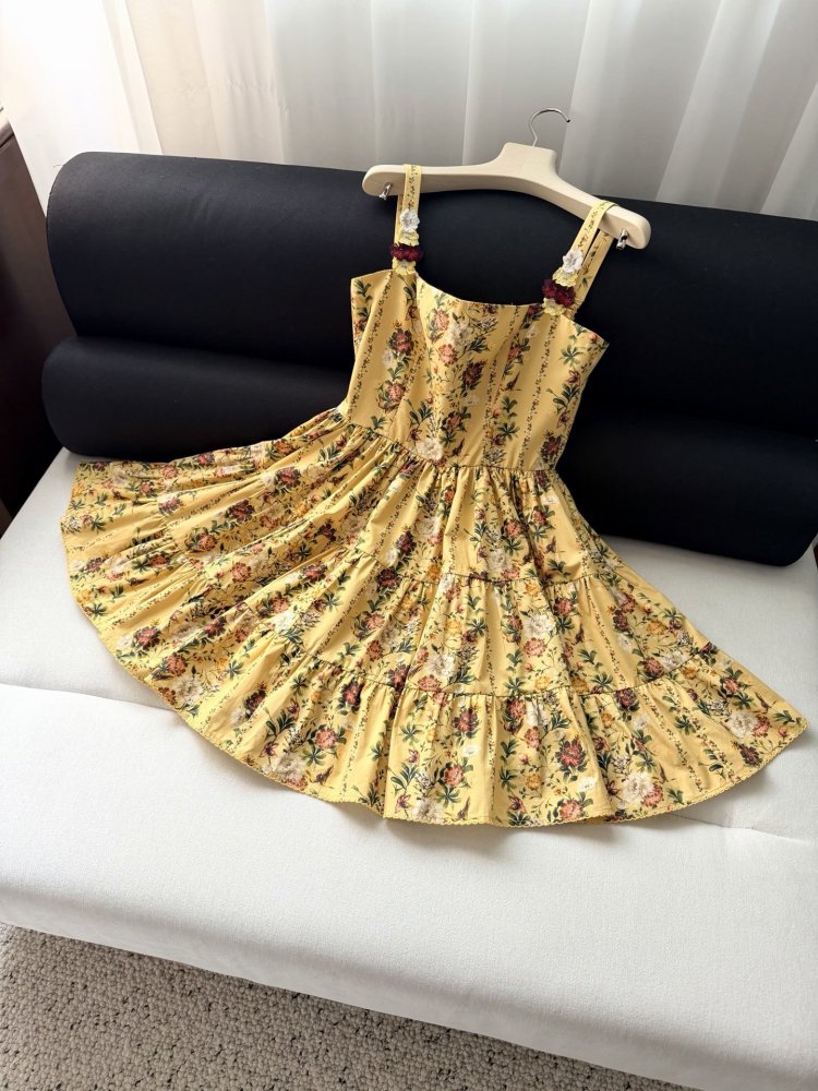 Dress Lima from flower принто