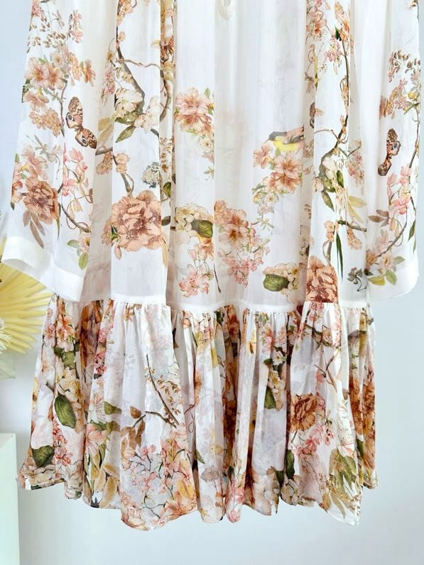 Платье NATURA с рукавами фонариками фото 6