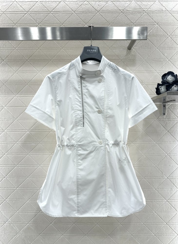 Dress shirt from short sleeves