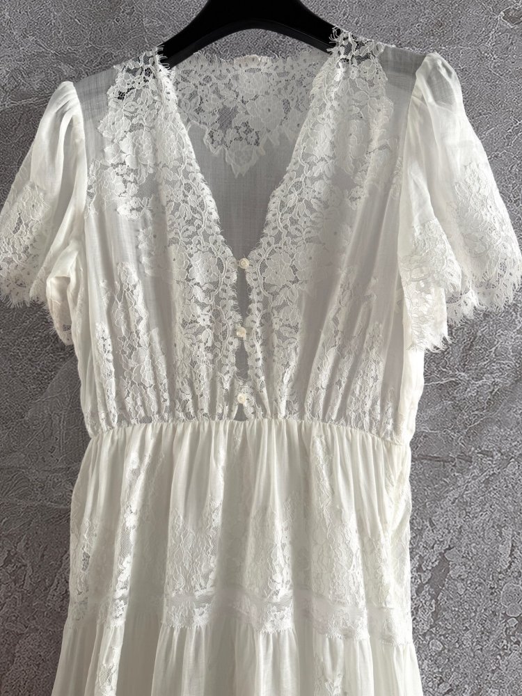 Платье с ажурной вышивкой фото 5