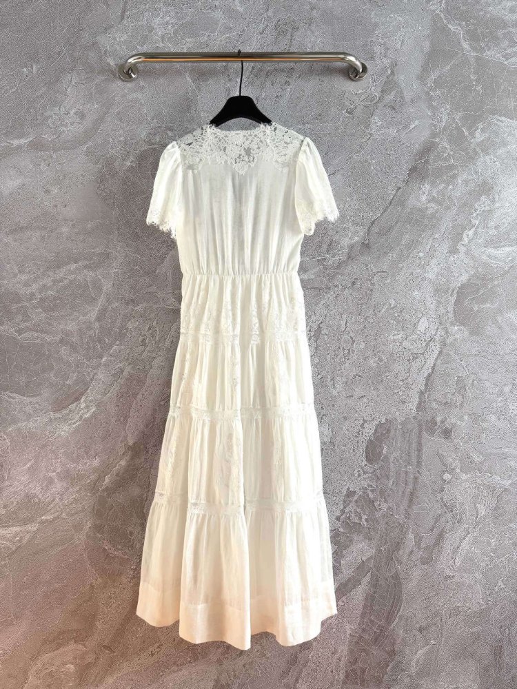 Платье с ажурной вышивкой фото 9