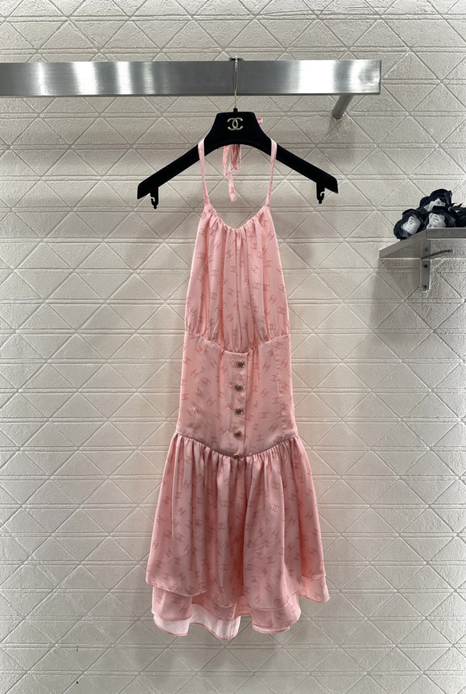 Платье с цветочным принтом