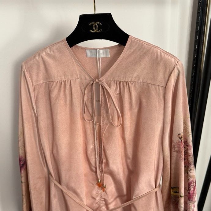 Платье с цветочным принтом фото 4