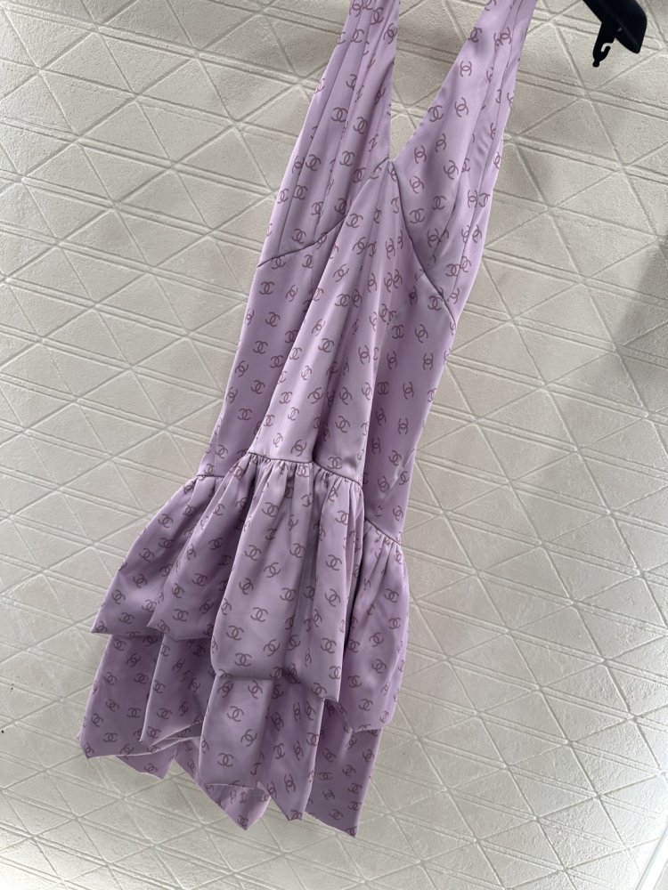 Dress from flower print фото 4