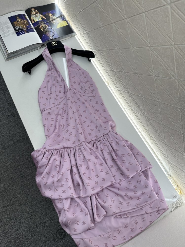 Dress from flower print фото 8