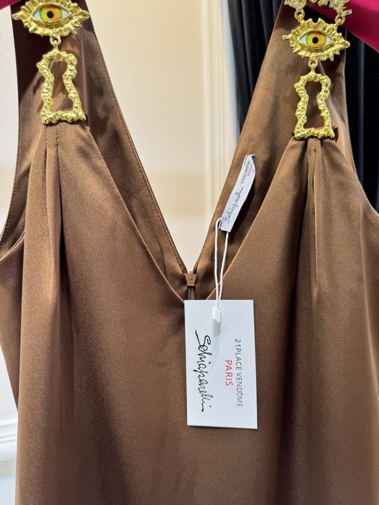 Платье с глубоким V-образным вырезом фото 6