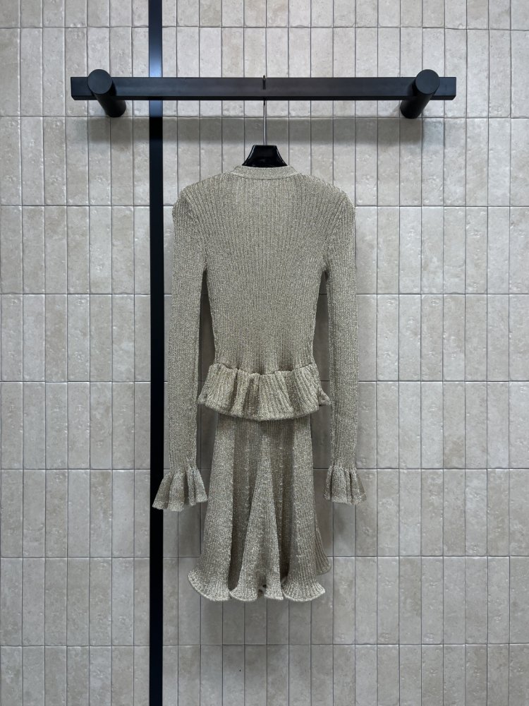 Плаття, Сукня з круглим вирізом з трикотажу фото 7