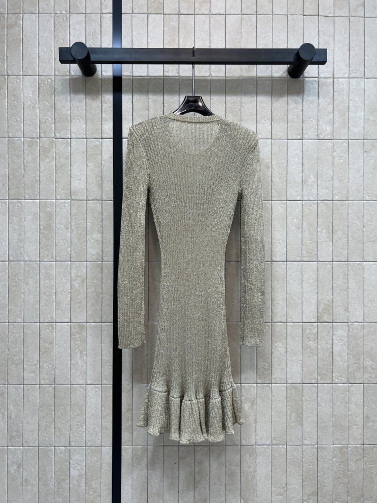 Плаття, Сукня з круглим вирізом з трикотажу фото 7