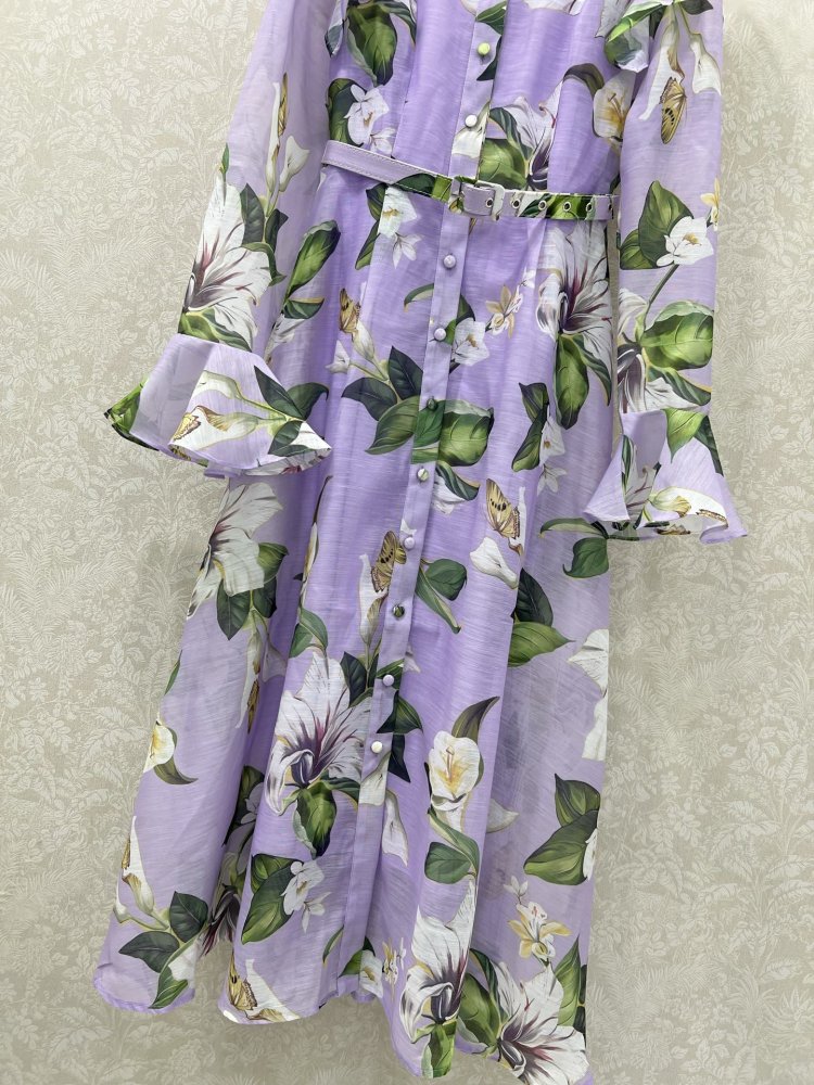 Платье с кружевом и оборками фото 6