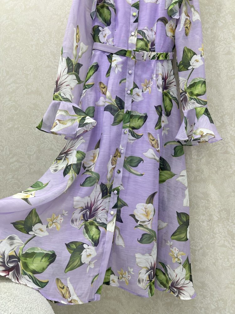 Платье с кружевом и оборками фото 7