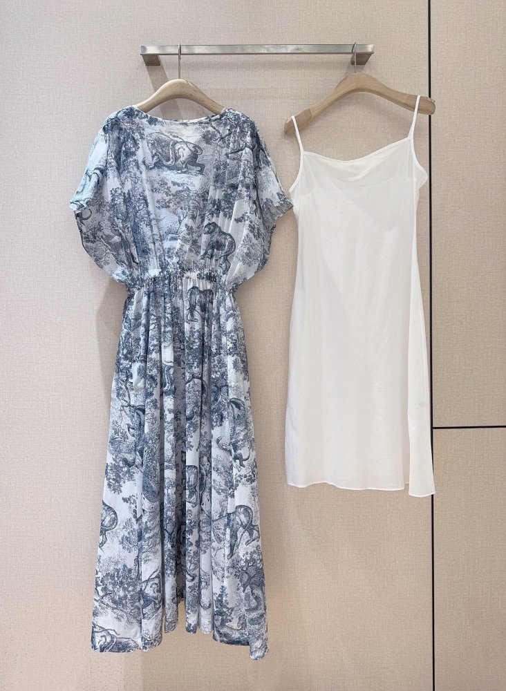 Dress from print jungle