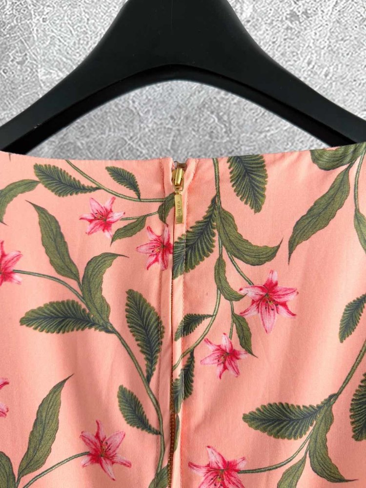 Платье с пышными рукавами и бисером фото 7