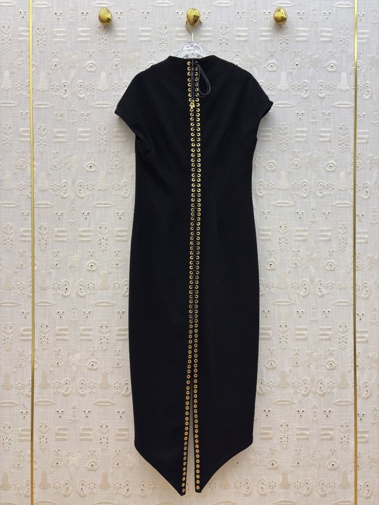 Платье с V-образным вырезом фото 8