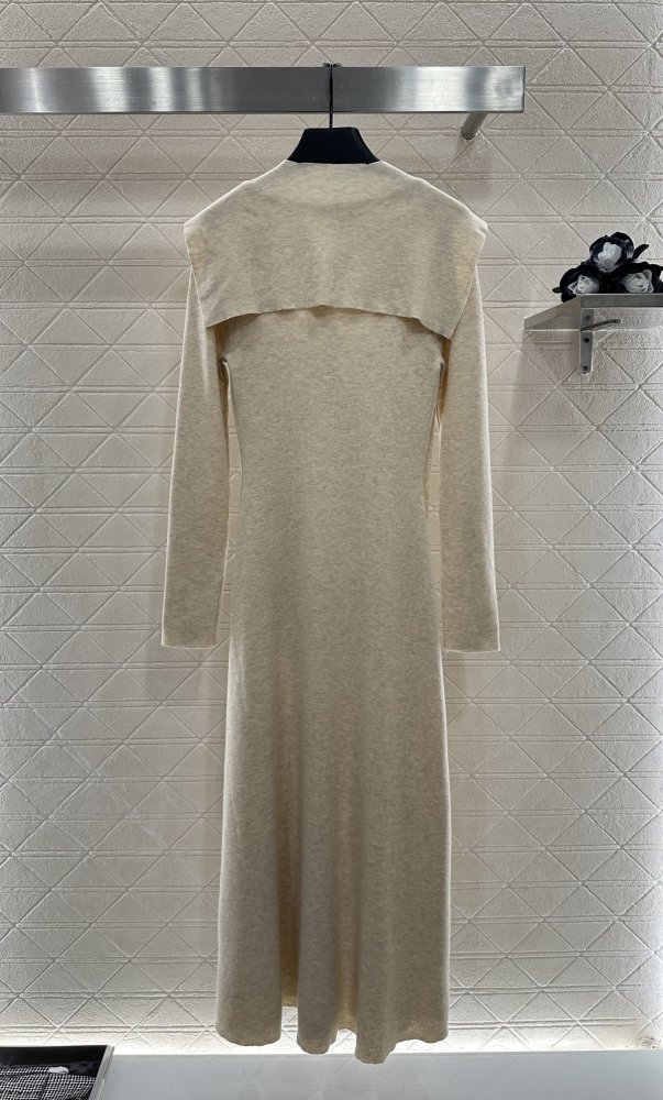 Платье шаль с длинными рукавами фото 2