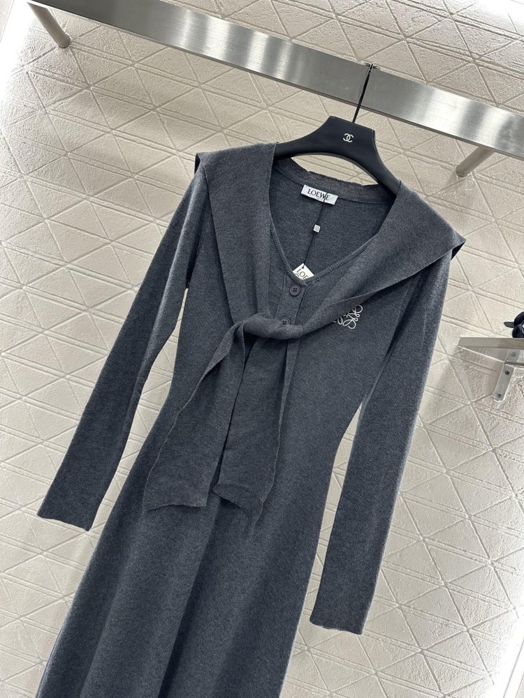 Dress shawl from long sleeves фото 3