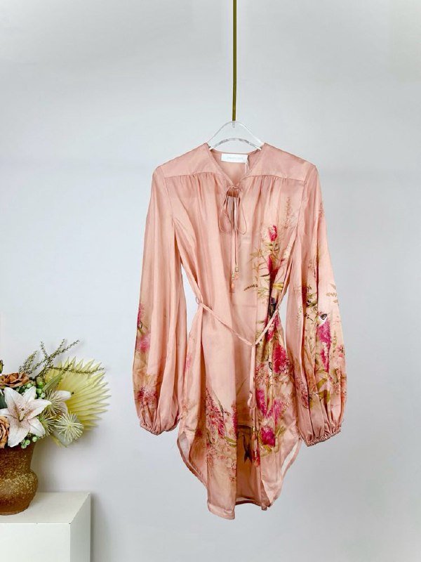 Платье шелковое