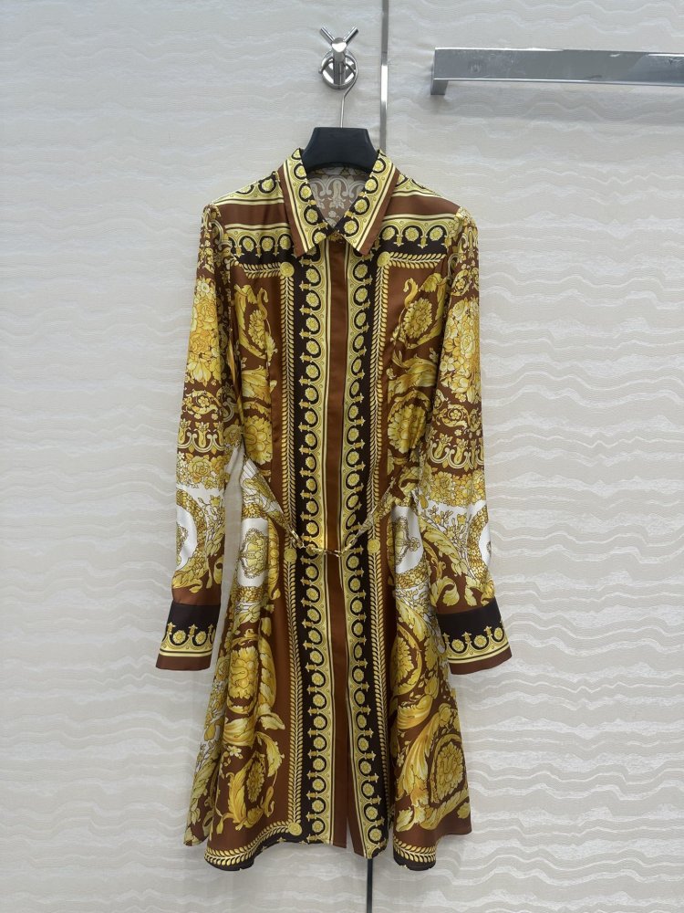 Платье шёлковое