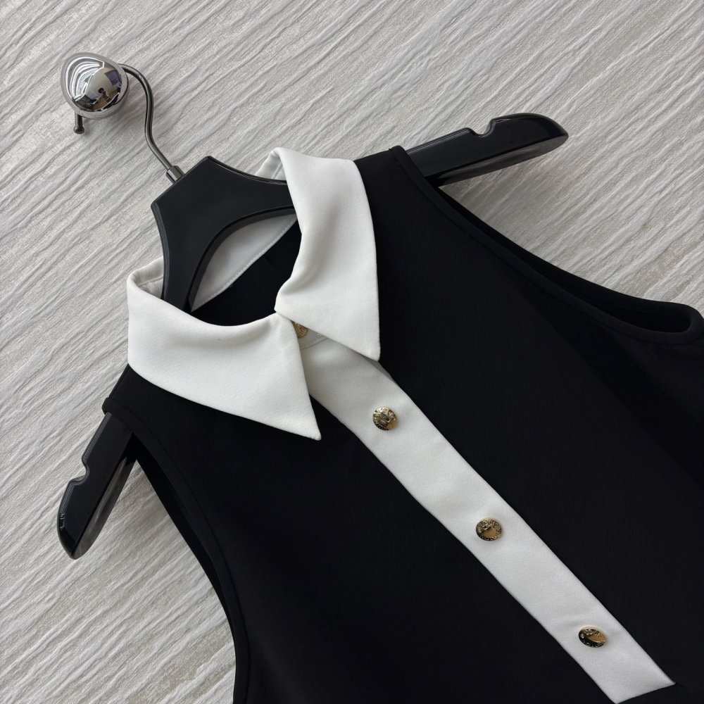 Dress vest from color lapels фото 4