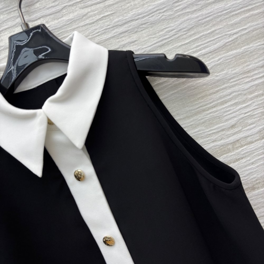 Dress vest from color lapels фото 5