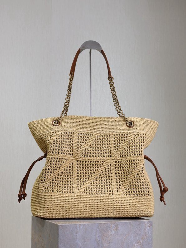 Wicker a bag of рафии Jamie Lucky Bag 35 cm фото 2