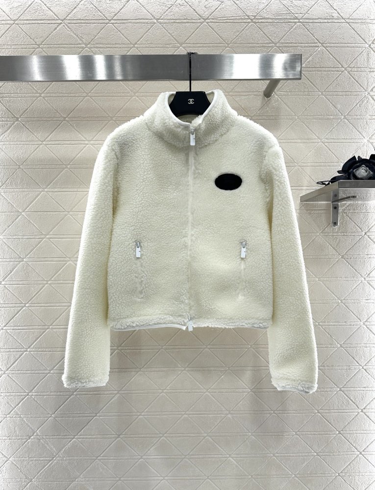 Плюшева куртка Teddy на блискавки