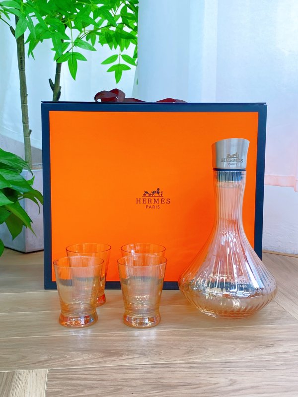 Подарочный набор из хрустальных бокалов и графина фото 2