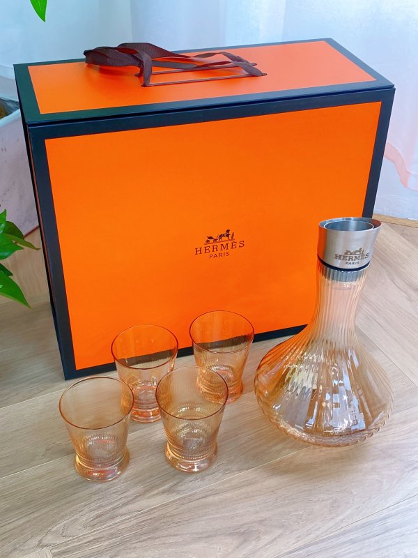 Подарочный набор из хрустальных бокалов и графина фото 3