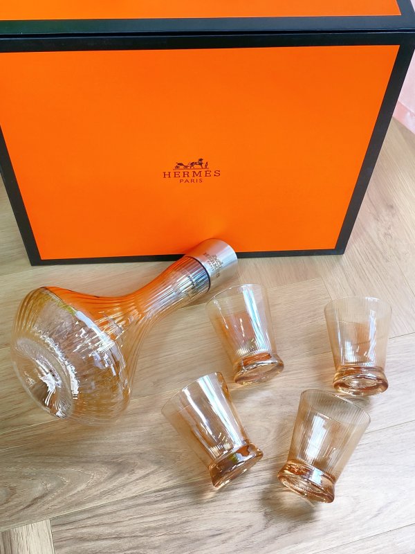 Подарочный набор из хрустальных бокалов и графина фото 5