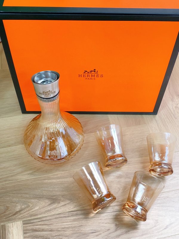 Подарочный набор из хрустальных бокалов и графина фото 6