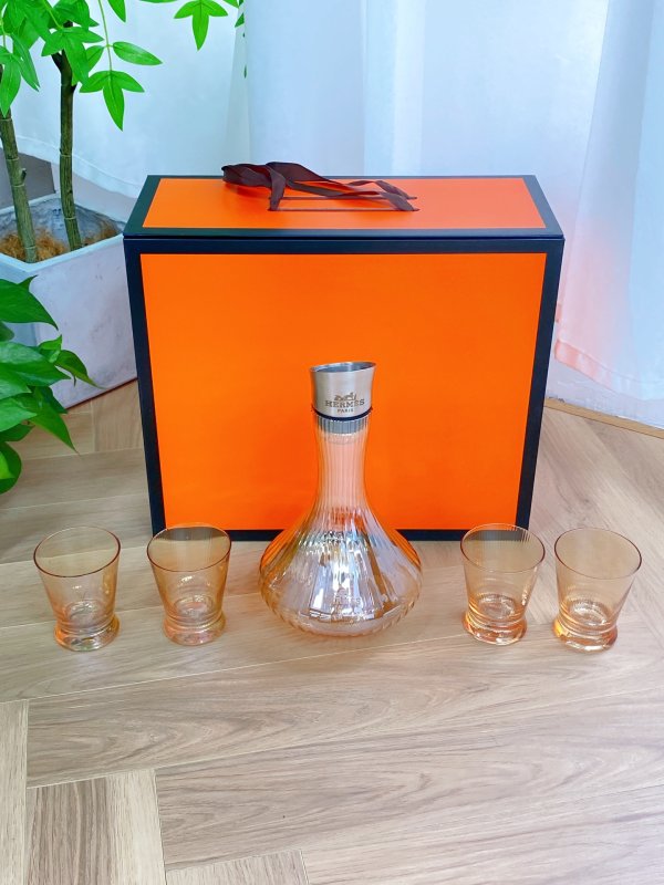 Подарочный набор из хрустальных бокалов и графина фото 8