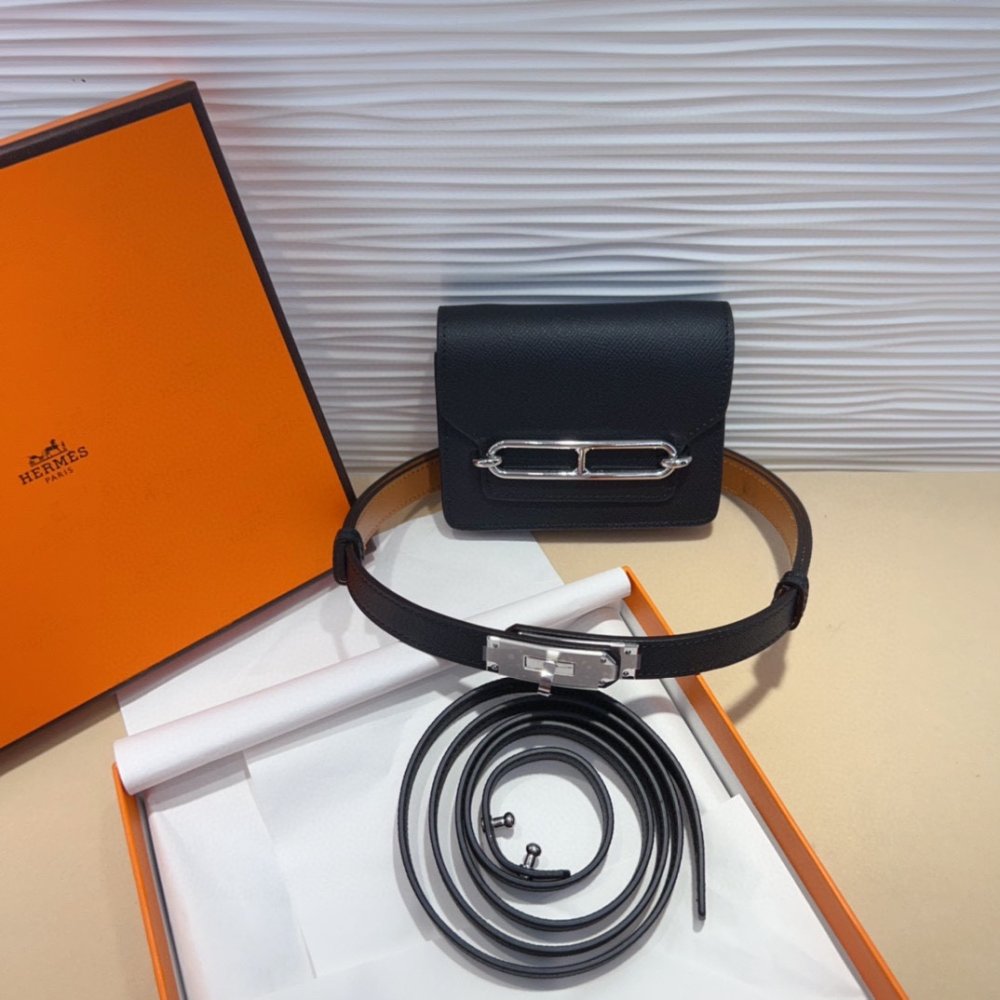 Пояс Kelly шкіряний з сумкою жіночий