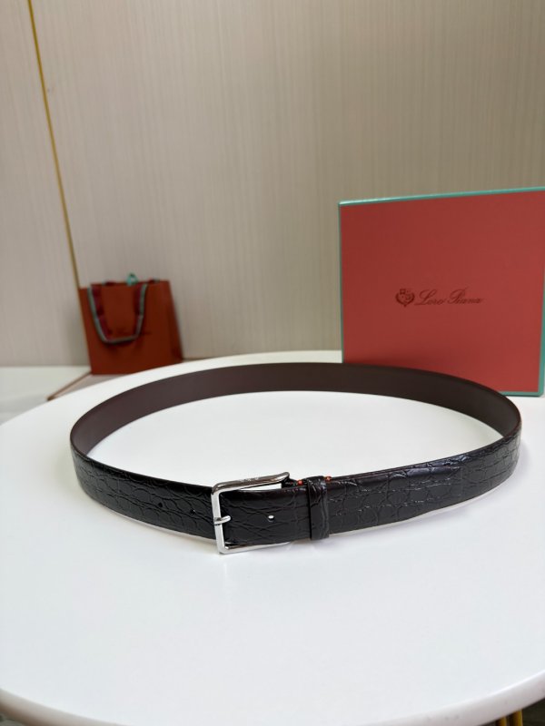 Belt leather 3.5 cm