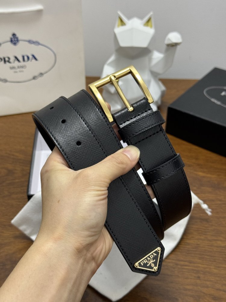Belt leather 35 mm