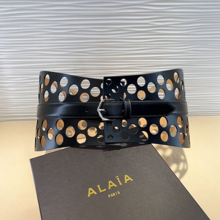 Пояс кожаный 7 см