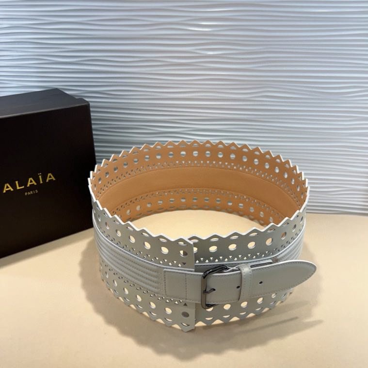 Пояс кожаный 7 см