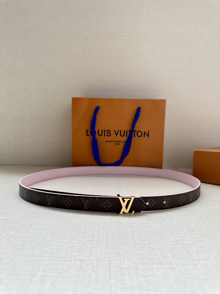 Пояс LV Iconic кожаный 20 мм
