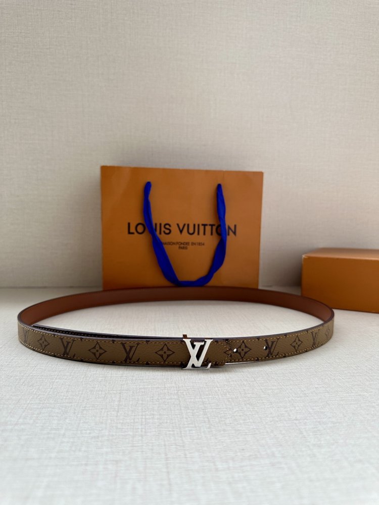 Пояс LV Iconic кожаный 20 мм