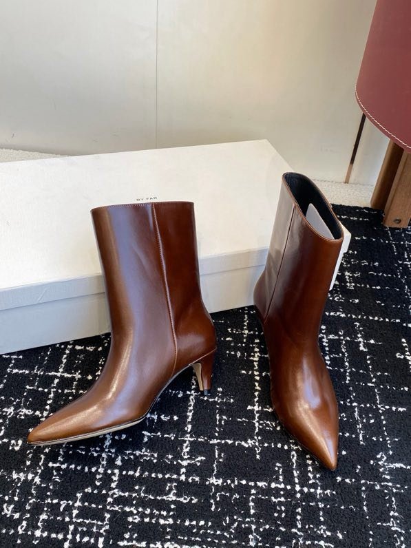 Полусапоги на коротком каблуке фото 2