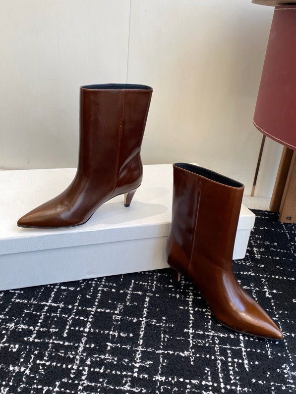 Полусапоги на коротком каблуке фото 4