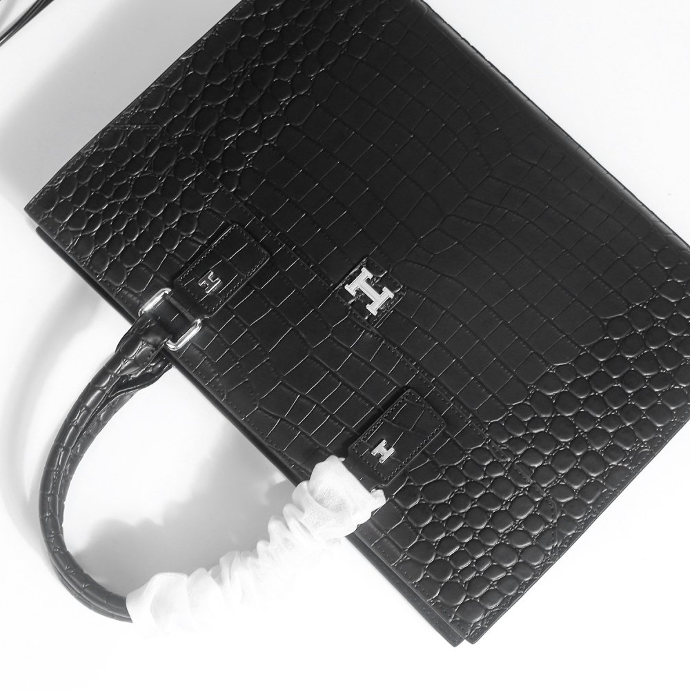 Портфель кожаный мужской 39 см фото 5