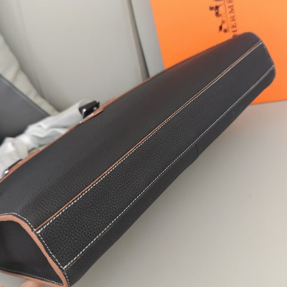 Portfolio leather male 39 cm фото 6