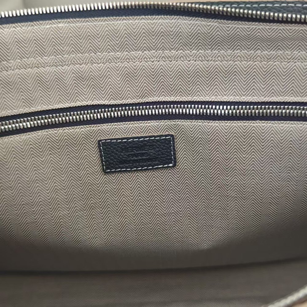 Портфель кожаный мужской 39 см фото 8