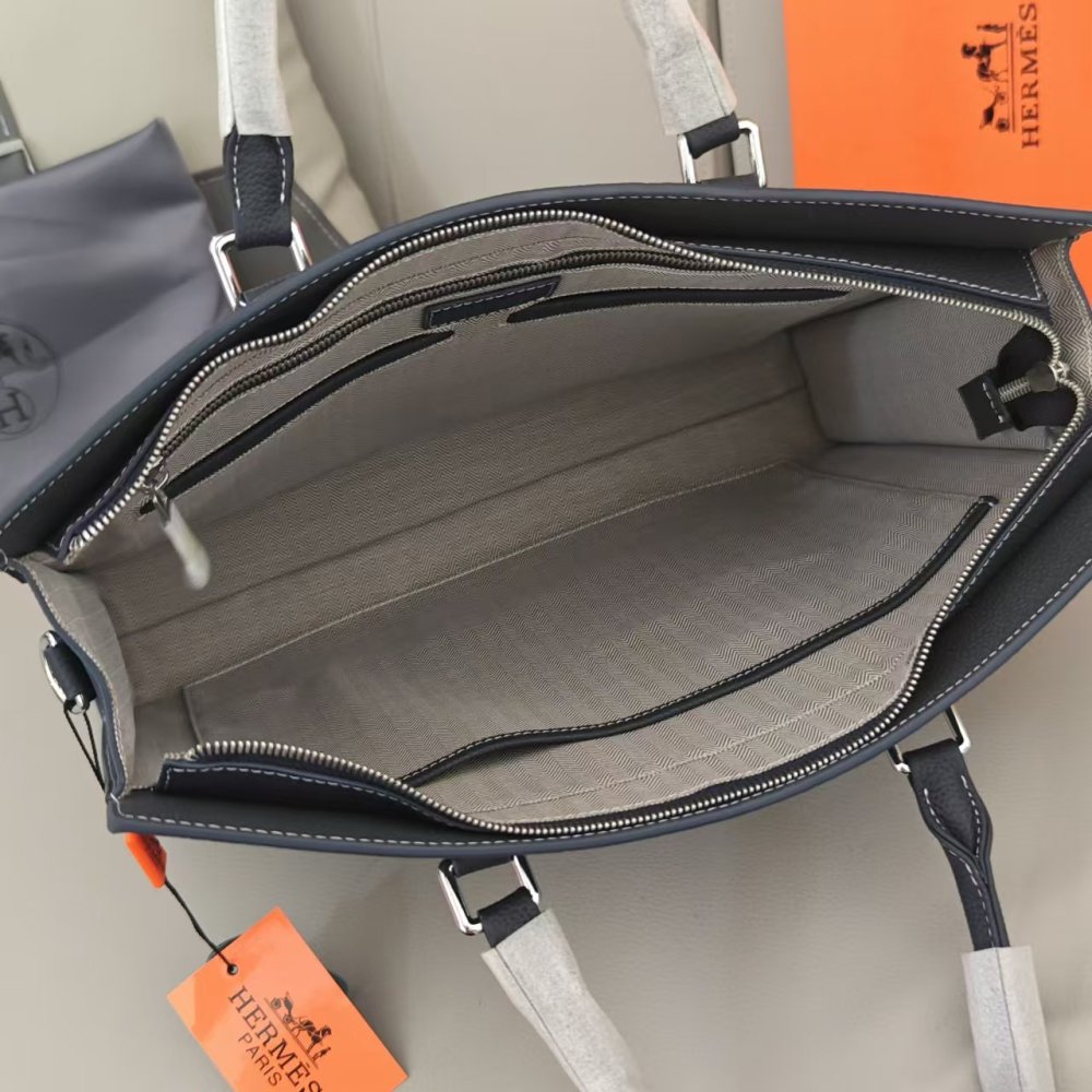 Портфель кожаный мужской 39 см фото 8